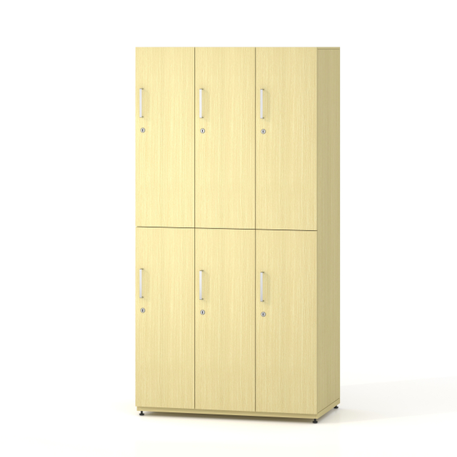 Wood Grain Transfer Printing Steel Locker