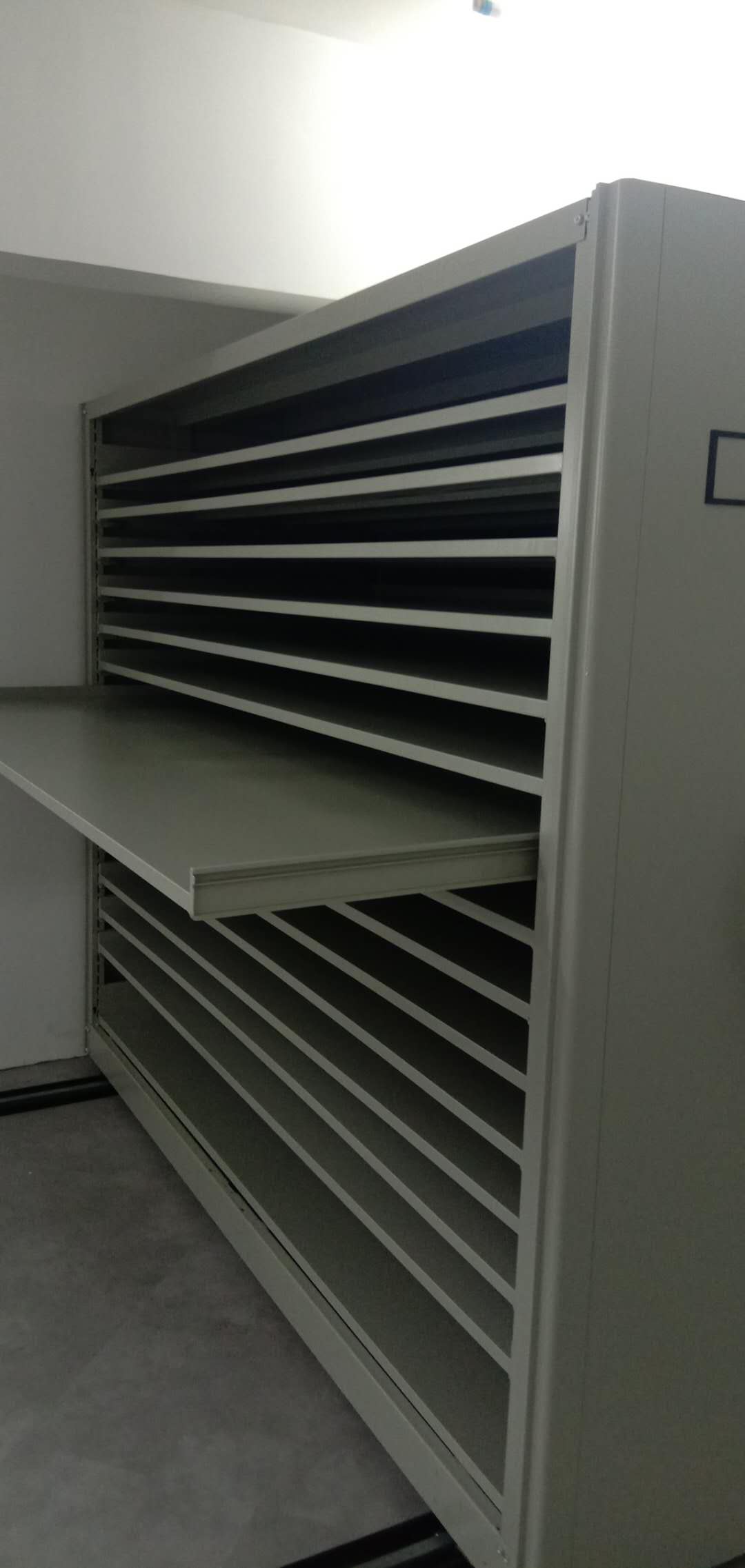Metal Mobile System Store Drawings Cabinet