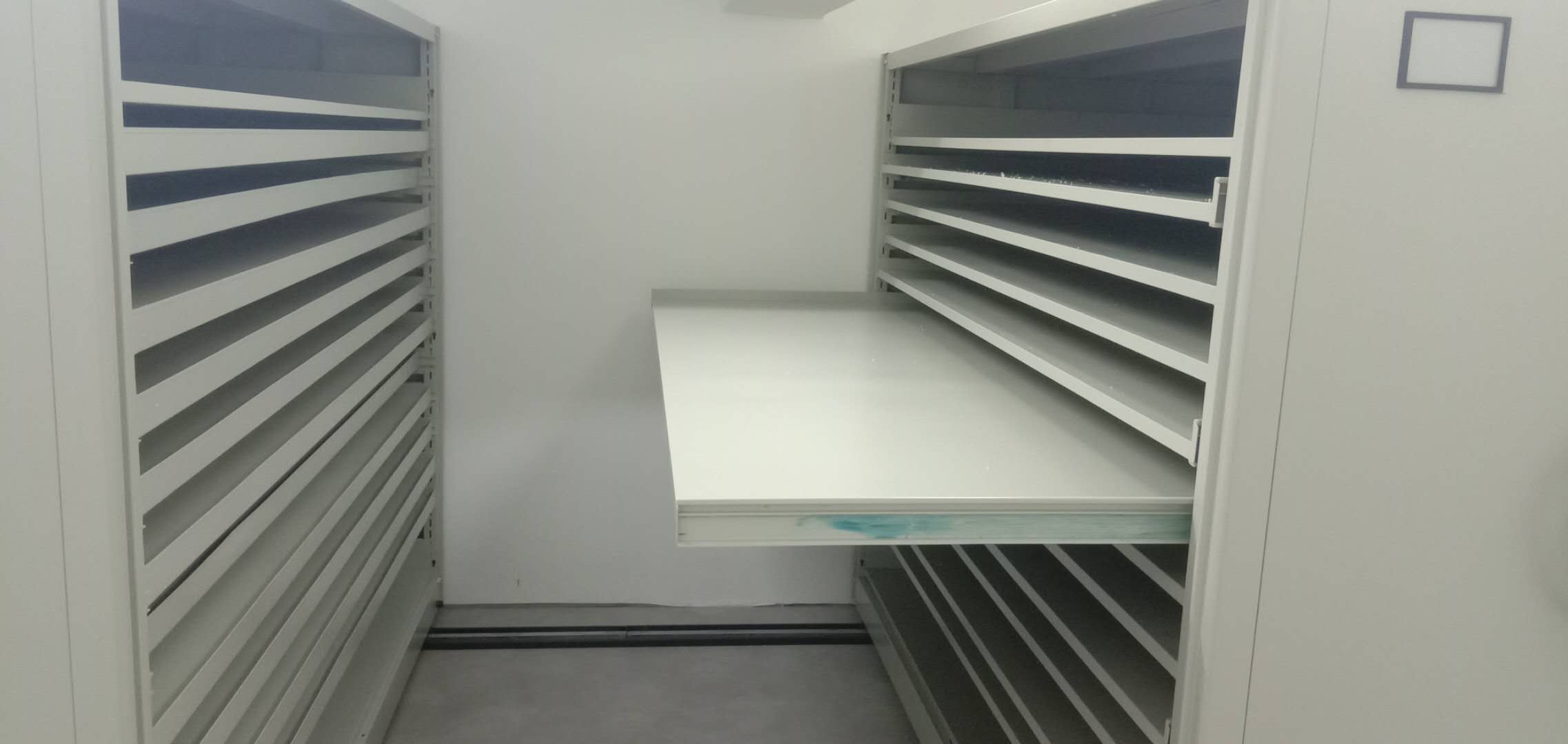 Metal Mobile System Store Drawings Cabinet