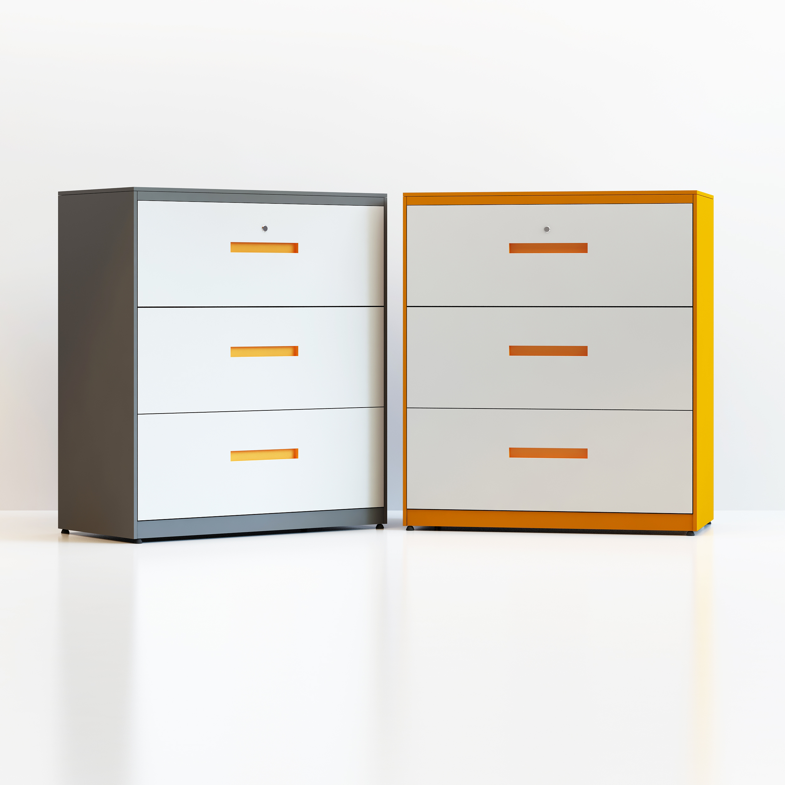 3-drawer lateral filing cabinet