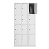 12-Door Storage Cabinet for School Efficient Organization