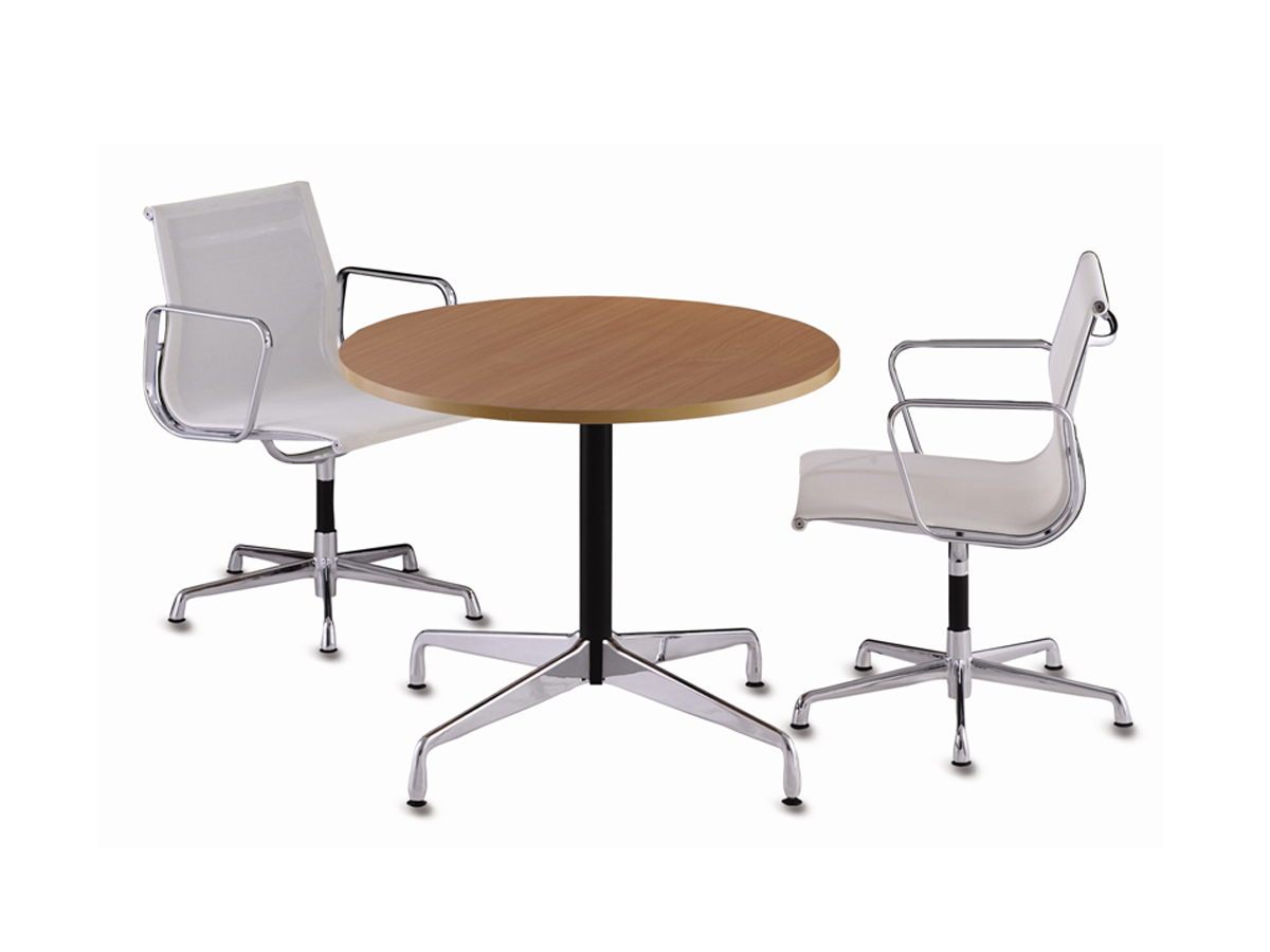 Modern-Edge Conference Table with Built-in Power Outlets