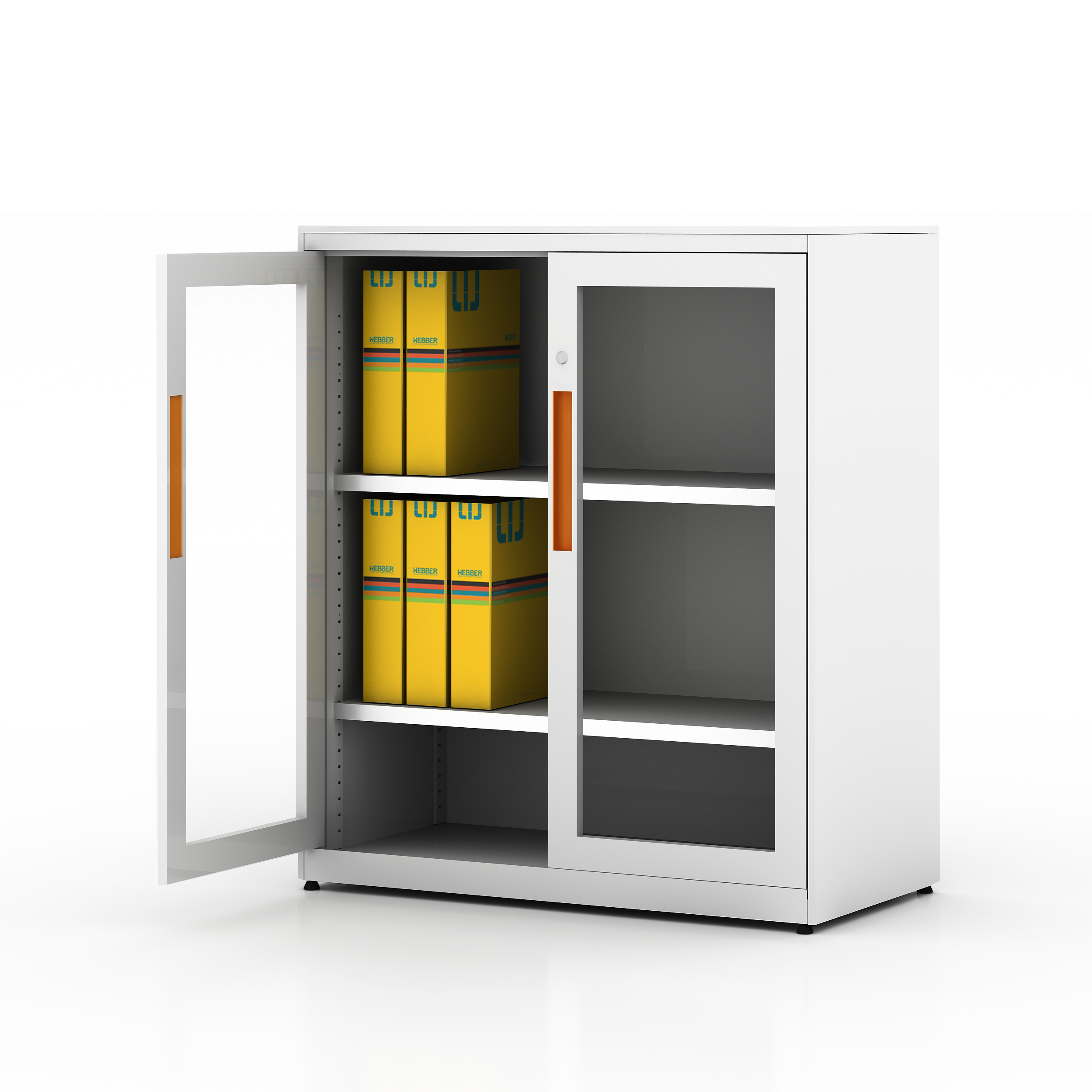 Swing Glass Door File Cabinet