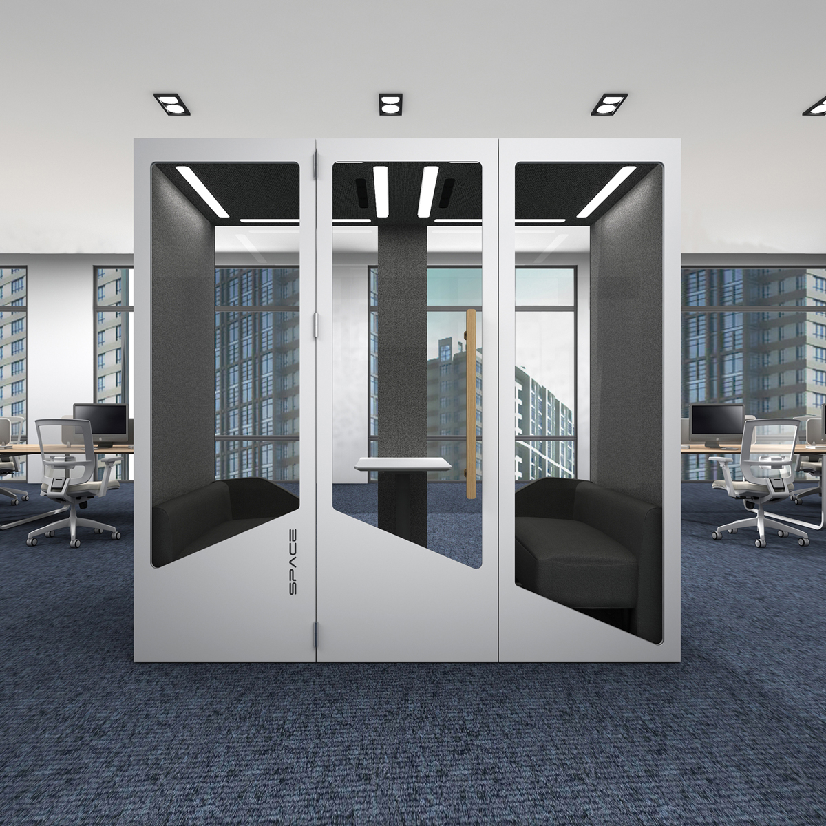  Movable Private Meeting Soundproof Booth 