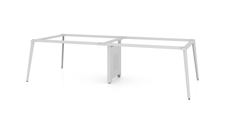 Stable Steel Expandable Table for Office