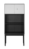 Metal Storage Cabinet with Stand,upper Swing Door Cabinet ,base Open Cabinet 