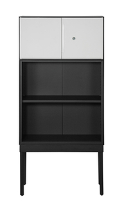 Metal Storage Cabinet with Stand,upper Swing Door Cabinet ,base Open Cabinet 