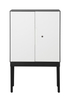 Simple Metal Swing Door Filing Cabinet with Stand 