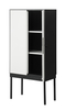 5mm Thin Edge Knock Down Metal Storage Cabinet with Swing Door 