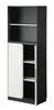 Metal Combination Cabinet Upper Open Door Bottom Swing Door 