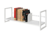 Hot Sale Metal Stacking Book Stand with Dividers Use on Table Top