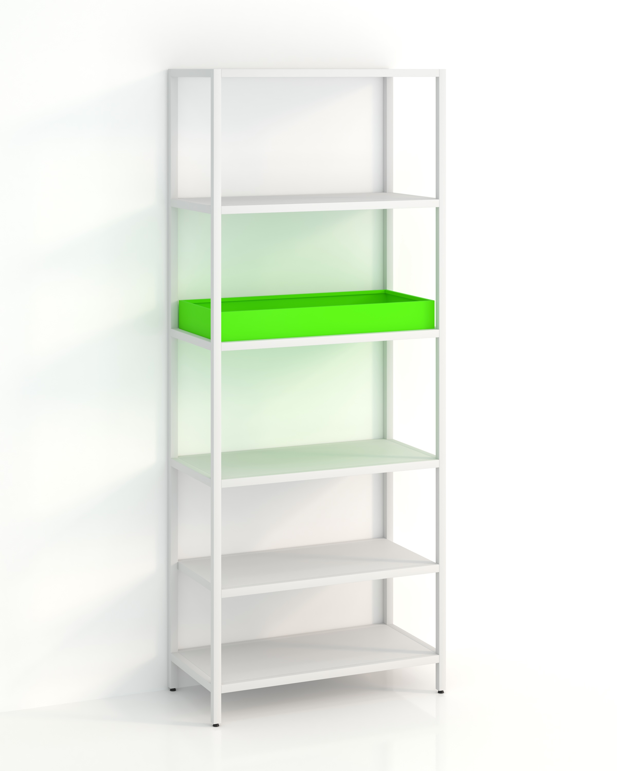 Knock Down Metal Storage Rack Make One Set of Workstation