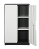 5mm Thin Edge Knock Down Metal Storage Cabinet with Swing Door 