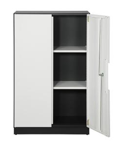 5mm Thin Edge Knock Down Metal Storage Cabinet with Swing Door 