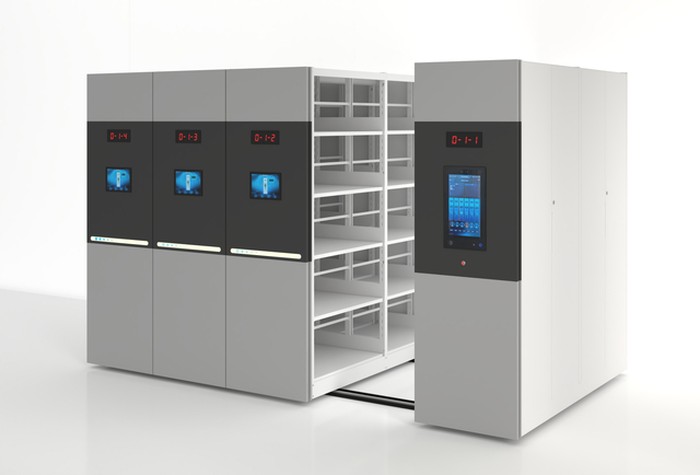  Factory Design Intelligent Mobile Filing Cabinet Compact Shelving