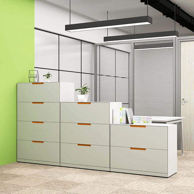 Durable Steel Filing Cabinet with 4 Drawers