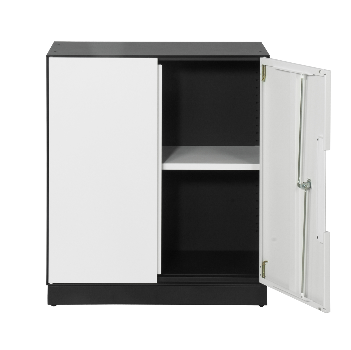 Simple Metal Swing Door Filing Cabinet with Stand 