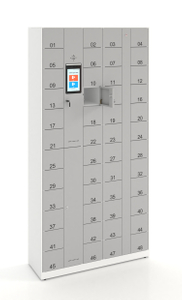 Manufacturer Cheap Sell 48 Door Metal Smart Phone Locker with Intelligent System 