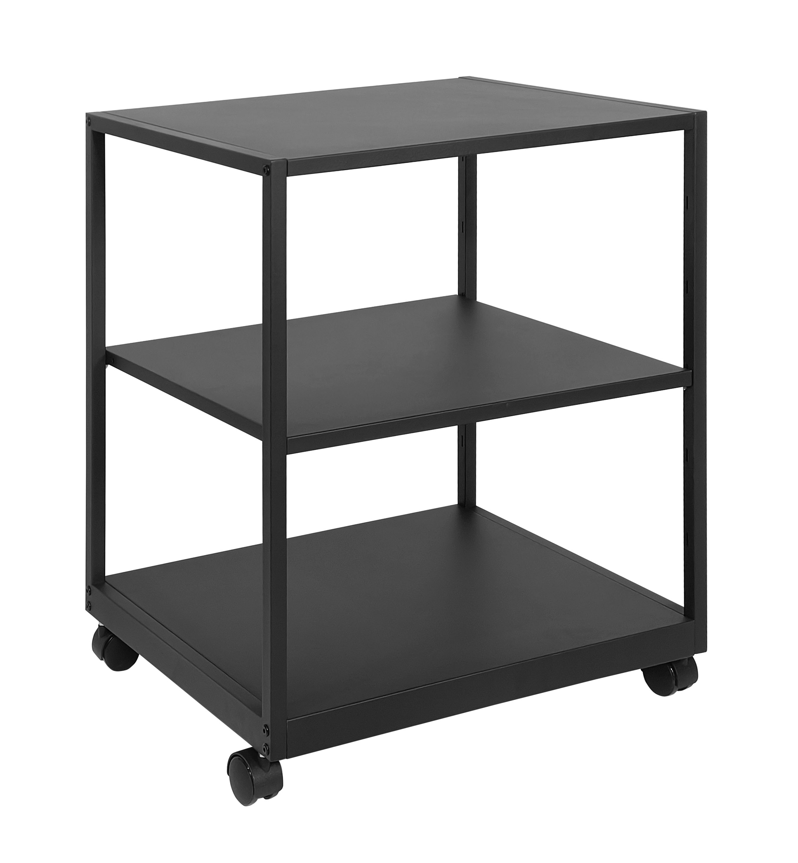 Modern Multi-Layer Mobile Storage Printer Rack with Castors