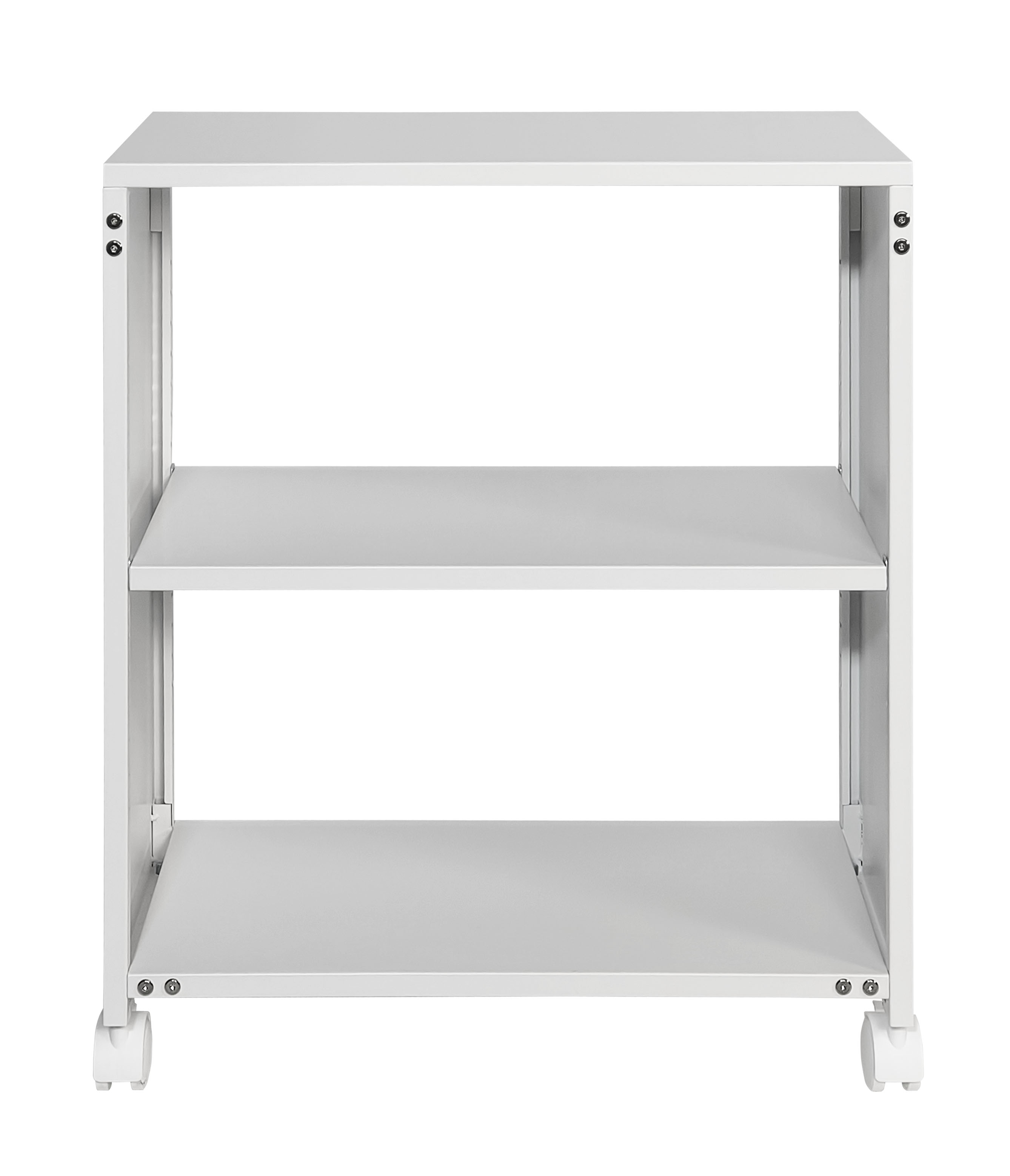 Hand Push Mobile Steel Multifunctional Cart for Home Office School