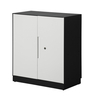 Simple Metal Swing Door Filing Cabinet with Stand 