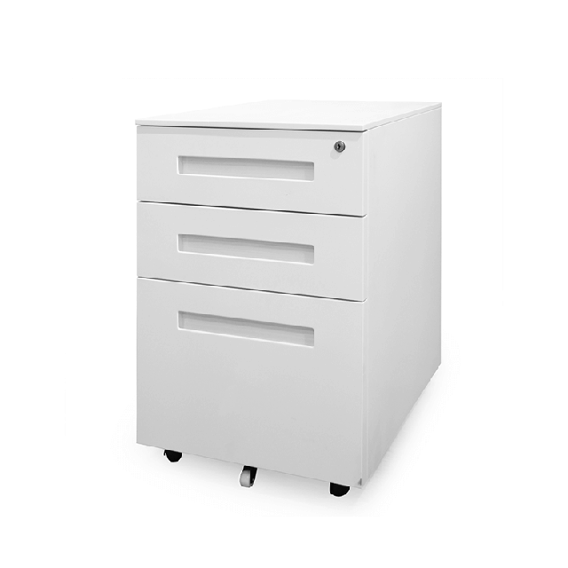 Hot Sale Steel 3-drawer Mobile pedestal 