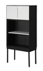Metal Storage Cabinet with Stand,upper Swing Door Cabinet ,base Open Cabinet 
